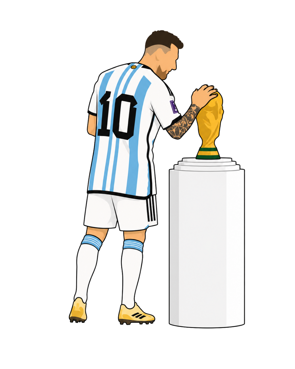 Lionel Argentinien - Oversized Shirt
